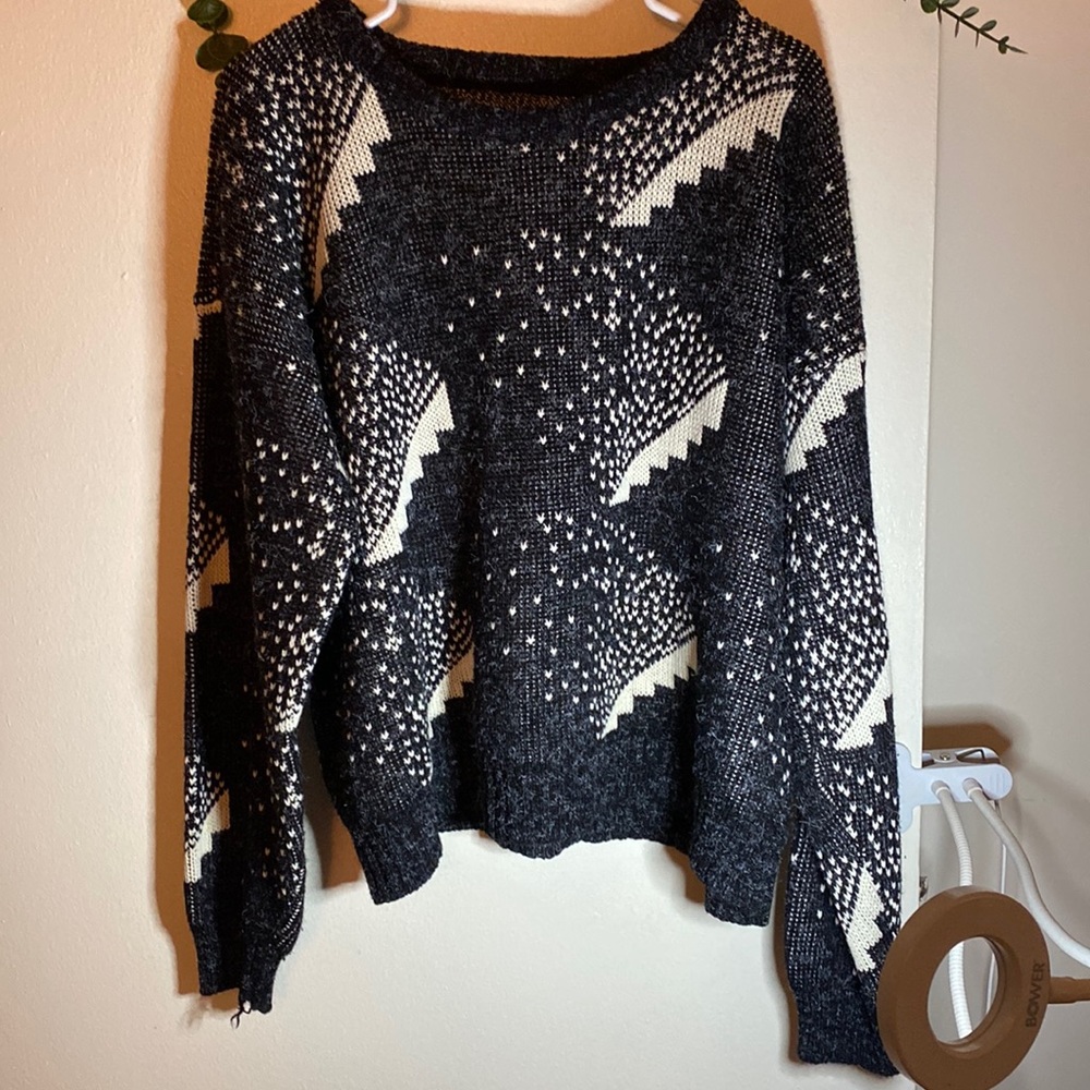 Abstract Sweater